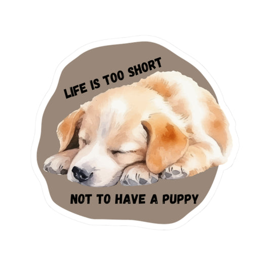 Dogs - Life is too short not to have a puppy