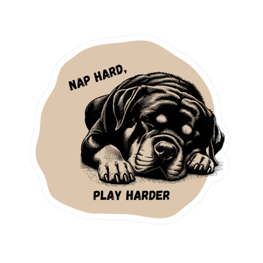 Dogs - Nap hard, play harder